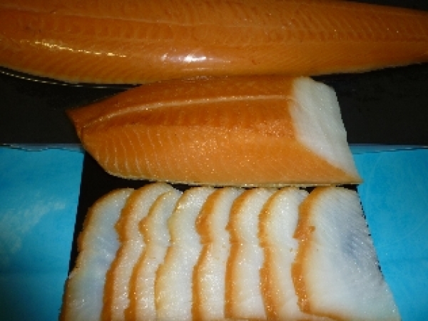 Weihnachtsangebot  Heilbutt  Kaltrauch 500g - 550g